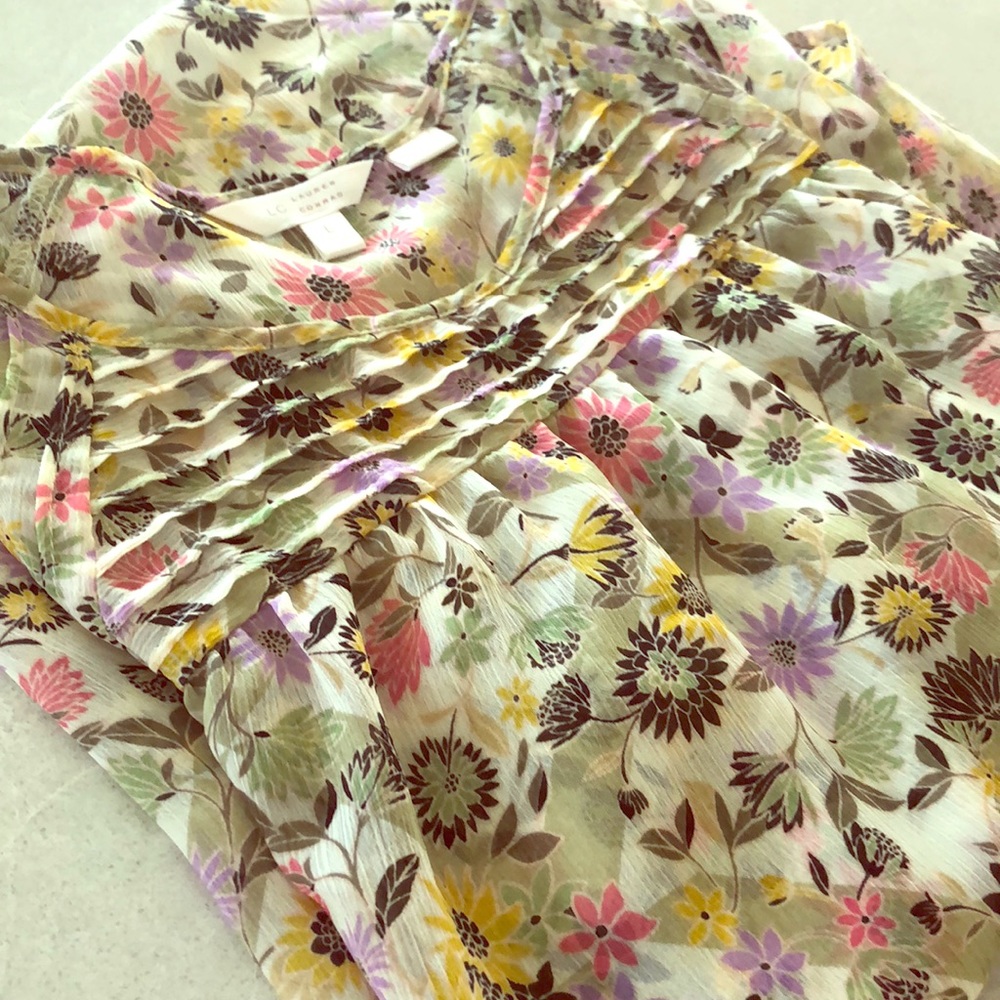 Women’s floral blouse